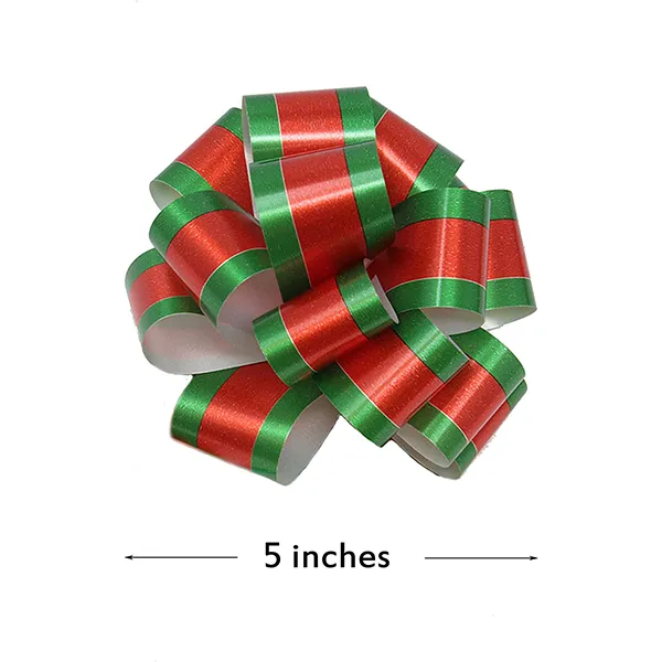 24pcs Christmas Pull Bows Ribbon 4.7in 7 24pcs Christmas Pull Bows Ribbon 4.7in - Image 5