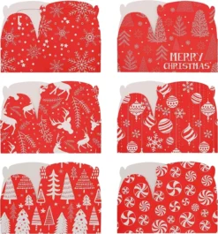 24pcs 3D Cardboard Christmas Gift Wrap Box 12 24pcs 3D Cardboard Christmas Gift Wrap Box -Christmas Favors Shop 24Pcs Christmas Red Gable Candy Boxes 5.25in 5 result 600x643 1