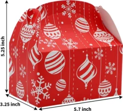 24pcs 3D Cardboard Christmas Gift Wrap Box 13 24pcs 3D Cardboard Christmas Gift Wrap Box -Christmas Favors Shop 24Pcs Christmas Red Gable Candy Boxes 5.25in 6 result 600x541 1