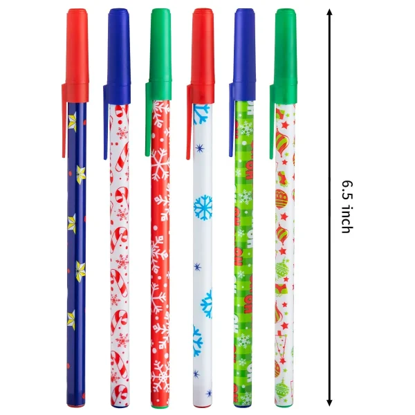 24pcs Ballpoint Christmas Pens 7 24pcs Ballpoint Christmas Pens - Image 5