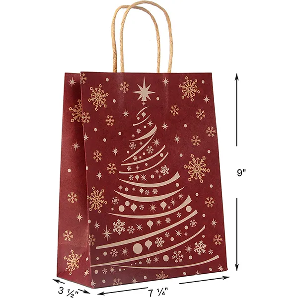 24pcs Christmas Goodie Bag Gifts With Handles 7 24pcs Christmas Goodie Bag Gifts With Handles - Image 5