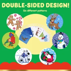 24pcs Kraft Paper Christmas Gift Bags With Handles 10 24pcs Kraft Paper Christmas Gift Bags With Handles -Christmas Favors Shop 24Pcs Kraft Paper Gift Bags 4 1 600x600 1