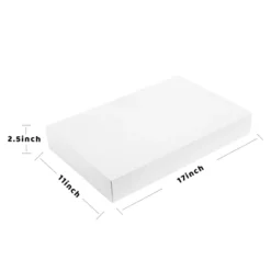 24pcs Christmas Paper Plain White Shirt Boxes 12 24pcs Christmas Paper Plain White Shirt Boxes -Christmas Favors Shop 24Pcs Large Gift Box 5 result 600x600 1