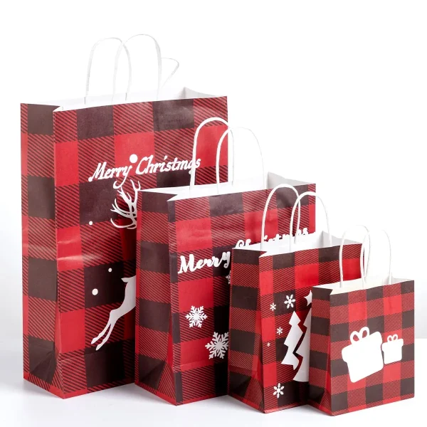 24Pcs Red And Black Gift Bags 6 24Pcs Red And Black Gift Bags - Image 4