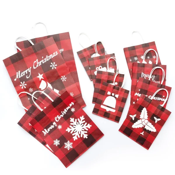24Pcs Red And Black Gift Bags 7 24Pcs Red And Black Gift Bags - Image 5