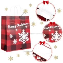 24Pcs Red And Black Gift Bags 13 24Pcs Red And Black Gift Bags -Christmas Favors Shop 24Pcs Red and Black Gift Bags 5 result 600x600 1