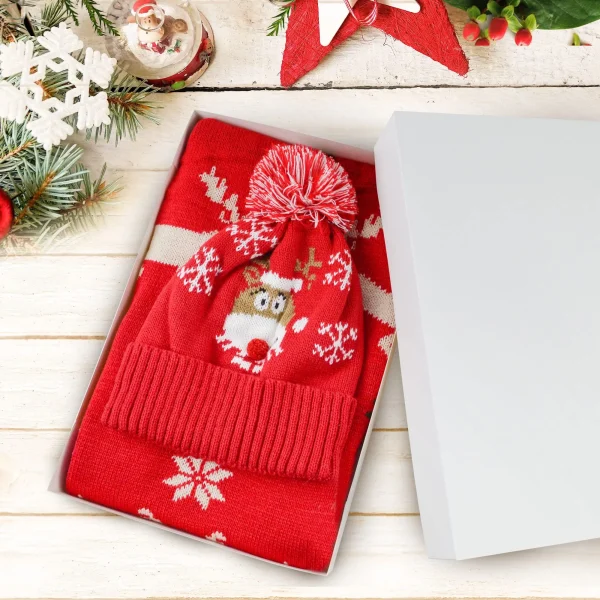 24pcs Christmas White Shirt Gift Boxes 8 24pcs Christmas White Shirt Gift Boxes - Image 6