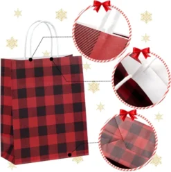 24pcs Assorted Christmas Gift Bags Bulk -Christmas Favors Shop 24pcs Assorted Christmas Gift Bags Bulk 5 600x603 1