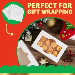 24pcs Christmas Gift Cookie Boxes With Window Set -Christmas Favors Shop 24pcs Christmas Gift Cookie Boxes With Window Set 6 结果 600x600 1