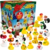 24pcs Kids Christmas Rubber Ducks
