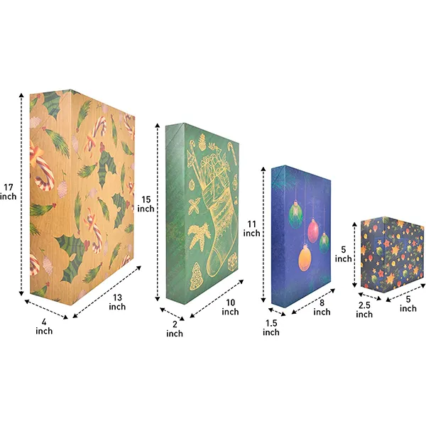 28pcs Kraft Paper Christmas Shirt Gift Boxes 7 28pcs Kraft Paper Christmas Shirt Gift Boxes - Image 5