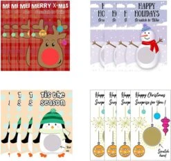 36pcs Christmas Scratch Off Cards