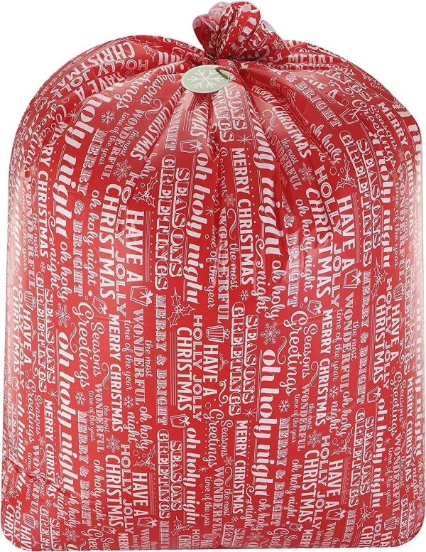 2pcs Large Heavy Duty Christmas Bicycle Gift Bags 4 2pcs Large Heavy Duty Christmas Bicycle Gift Bags - Image 2