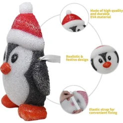 2pcs Penguin Porch Light Cover -Christmas Favors Shop 2Pcs Christmas Penguin Light Cover