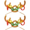 2pcs Christmas Reindeer Inflatable Antler Toss Game -Christmas Favors Shop 2Pcs Christmas Prelit Pathway Tree 24in
