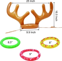 2pcs Christmas Reindeer Inflatable Antler Toss Game 11 2pcs Christmas Reindeer Inflatable Antler Toss Game -Christmas Favors Shop 2Pcs Inflatable Reindeer Toss Game 16.5in5 result 600x589 1
