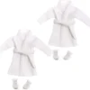 2pcs Christmas Elf White Bathrobe 1 2pcs Christmas Elf White Bathrobe -Christmas Favors Shop 2pcs Christmas Elf White Bathrobe 1 600x557 1