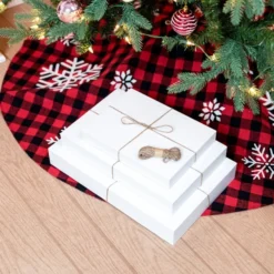 24pcs White Christmas Shirt Boxces With Lids 10 24pcs White Christmas Shirt Boxces With Lids -Christmas Favors Shop 3 Mixed Sized Gift Boxes 24 Pcs 3 result 600x600 1