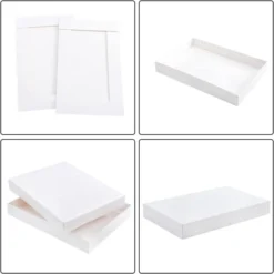 24pcs White Christmas Shirt Boxces With Lids 12 24pcs White Christmas Shirt Boxces With Lids -Christmas Favors Shop 3 Mixed Sized Gift Boxes 24 Pcs 5 result 600x601 1