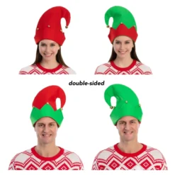 3pcs Christmas Elf Hat Unisex -Christmas Favors Shop 3 Piece Christmas Elf Felt Hat 2 result scaled 600x600 1