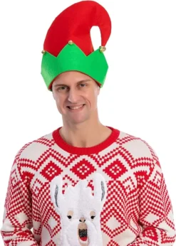 3pcs Christmas Elf Hat Unisex