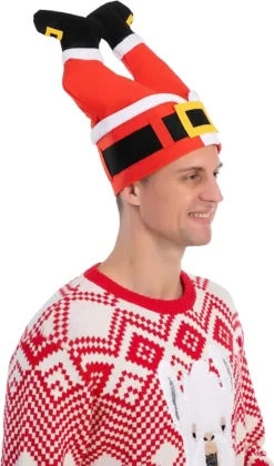 3pcs Christmas Santa Pants Hat Costume Accessories 11 3pcs Christmas Santa Pants Hat Costume Accessories -Christmas Favors Shop 3 Piece Christmas Santa Pants Hats 3 result
