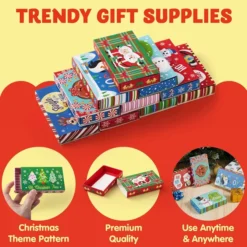 30pcs Christmas Gift Card Holders 12 30pcs Christmas Gift Card Holders -Christmas Favors Shop 30Pcs Cartoon Design Drawer Gift Box 5 结果 600x600 1