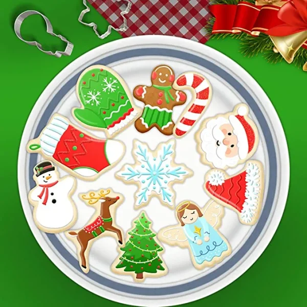 30pcs Christmas Cookie Cutter Set 8 30pcs Christmas Cookie Cutter Set - Image 6