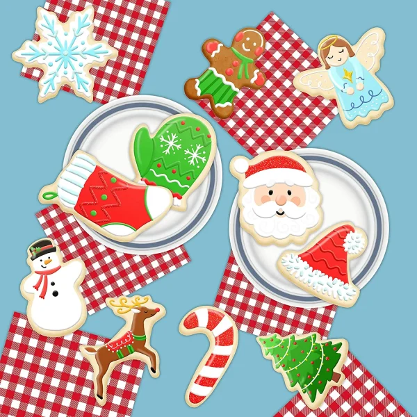 30pcs Christmas Cookie Cutter Set 3 30pcs Christmas Cookie Cutter Set