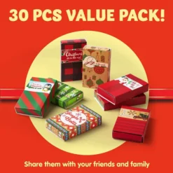 30pcs Christmas Gift Card Boxes -Christmas Favors Shop 30Pcs General Design Drawer Gift Box 3 结果 600x600 1