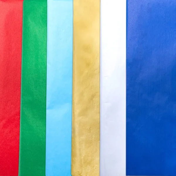 360pcs Christmas Tissue Paper Sheets In 6 Colors 5 360pcs Christmas Tissue Paper Sheets In 6 Colors - Image 3
