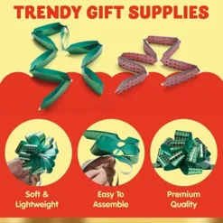36pcs Christmas Gift Wrapping Pull Bow Ribbon 11 36pcs Christmas Gift Wrapping Pull Bow Ribbon -Christmas Favors Shop 36Pcs Christmas Gift Wrap Ribbon Pull Bows 3 600x600 1