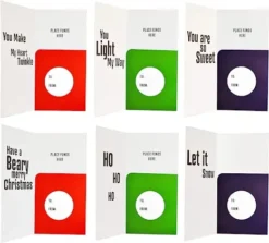 36Pcs Modern Art Christmas Greeting Cards -Christmas Favors Shop 36Pcs Modern Art Christmas Greeting Cards 7