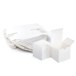 36pcs Christmas Square White Gift Boxes -Christmas Favors Shop 36Pcs Plain White Kraft Paper Gift Box 6 result 600x600 1