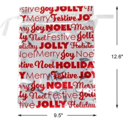 36pcs Assorted Size Drawstring Christmas Gift Bags 11 36pcs Assorted Size Drawstring Christmas Gift Bags -Christmas Favors Shop 36pcs Assorted Size Drawstring Christmas Gift Bags 3