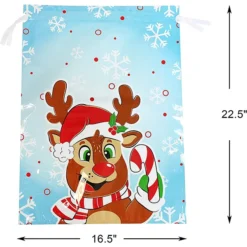 36pcs Assorted Size Drawstring Christmas Gift Bags 12 36pcs Assorted Size Drawstring Christmas Gift Bags -Christmas Favors Shop 36pcs Assorted Size Drawstring Christmas Gift Bags 4