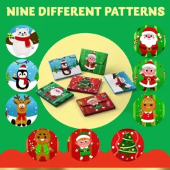36pcs Christmas Gift Boxes For Gift Cards -Christmas Favors Shop 36pcs Christmas Gift Boxes for Gift Cards 1 600x600 1