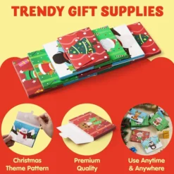 36pcs Christmas Gift Boxes For Gift Cards -Christmas Favors Shop 36pcs Christmas Gift Boxes for Gift Cards 4 600x600 1