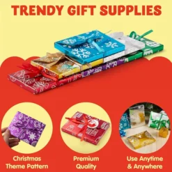 36pcs Christmas Gift Card Envelopes With Ribbon Holder -Christmas Favors Shop 36pcs Christmas Gift Card Envelopes with Ribbon Holder 5 结果 600x600 1