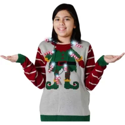 3pcs Christmas Light Up Candy Cane Necklace 11 3pcs Christmas Light Up Candy Cane Necklace -Christmas Favors Shop 3Pack Light Up Candy Cane Bulb Necklaces 4