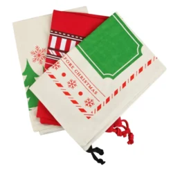 3pcs Christmas Santa Burlap Sack Large -Christmas Favors Shop 3Pcs Large Gift Bags Santa Sacks 3 result 600x600 1