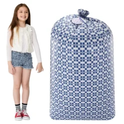 3pcs Large Blue Holiday Plastic Gift Bag 11 3pcs Large Blue Holiday Plastic Gift Bag -Christmas Favors Shop 3Pcs Large Holiday Plastic Gift Bags Blue 4 result 600x600 1