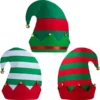 3pcs Unisex Christmas Elf Hats 1 3pcs Unisex Christmas Elf Hats -Christmas Favors Shop 3Pcs Unisex Classic Elf Hats 600x604 1