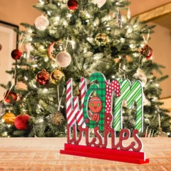 3pcs Wooden Christmas Tabletop Centerpiece Decor -Christmas Favors Shop 3Pcs Wooden Tabletop Centerpiece 2 result 600x600 1