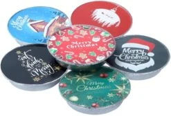 36pcs Aluminum Round Christmas Cookie Tins With Lids -Christmas Favors Shop 3 08dea5bc d1f0 4f13 ab14 50a9e2086428 600x408 1