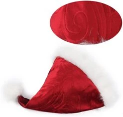 Santa Hat With Plush Trim -Christmas Favors Shop 3 139f3ffc 8ec7 4d3f 8b02 ce8e16b25d4c 600x571 1