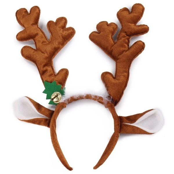 LED Christmas Reindeer Antlers Headband 6 LED Christmas Reindeer Antlers Headband - Image 4