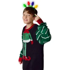 3pcs Christmas Light Bulb Flashing Headband -Christmas Favors Shop 3pcs Christmas Light Bulb Flashing Headband 1