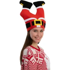3pcs Christmas Santa Pants Hat Costume Accessories -Christmas Favors Shop 3pcs Christmas Santa Pants Hat Costume Accessories 结果 600x600 1