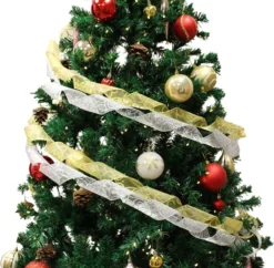 3pcs Thick Christmas Ribbon 2.75in -Christmas Favors Shop 3pcs Thick Christmas Ribbon 2 5 600x588 1